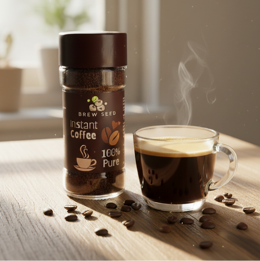 Brew Seed Instant Coffee – 100% Pure - 100g