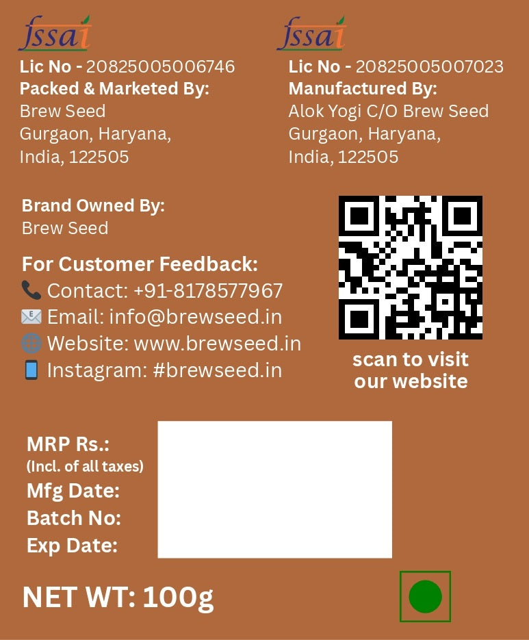 Brew Seed Freeze Dried Coffee Details