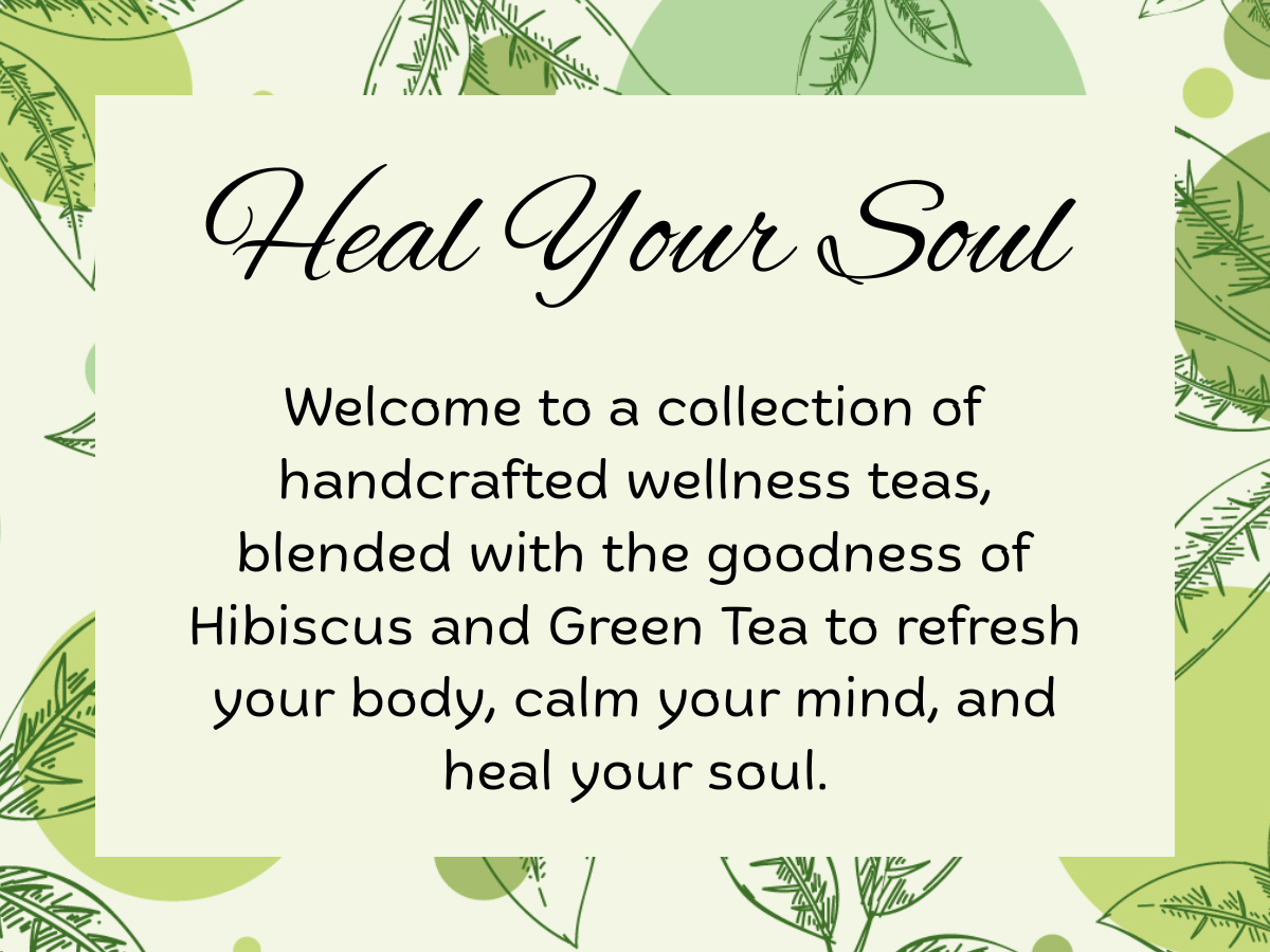 Brew Seed Hibiscus Green Tea Heal Your Soul