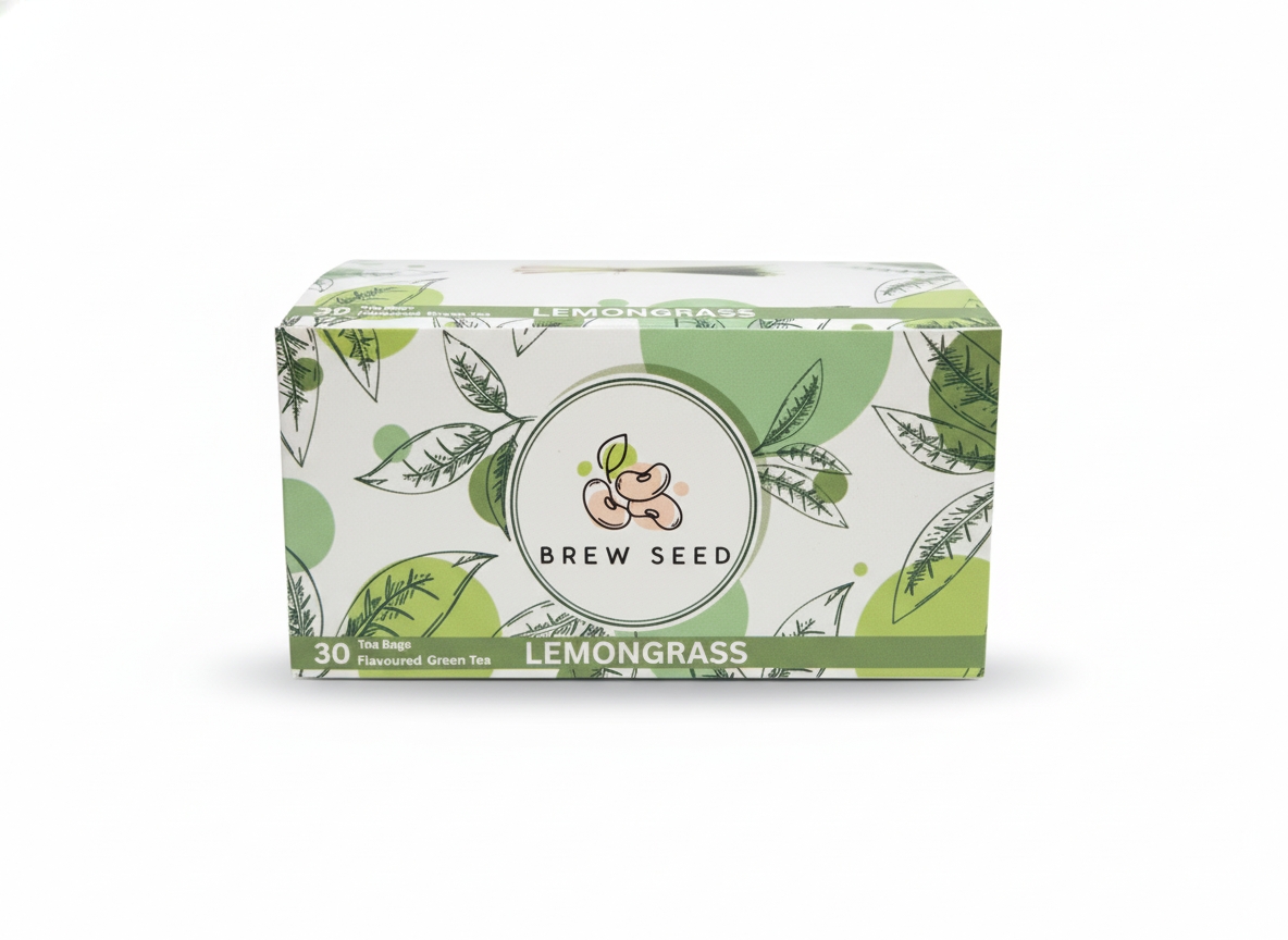 Brew Seed Lemongrass Green Tea 30 tea bags
